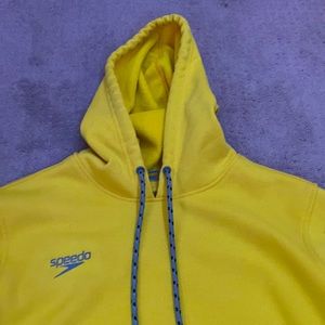 Yellow speedo hoodie size M